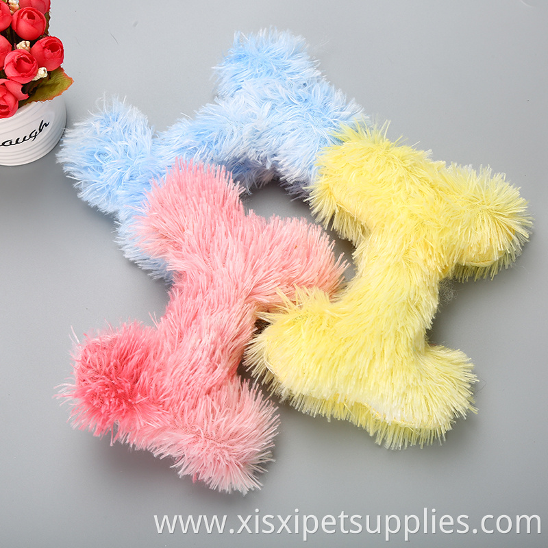 Wholesale Chew Plush Dog Bone Toy with Sound